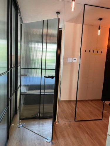 Drzwi szklane na wymiar - realizacje w Krakowie