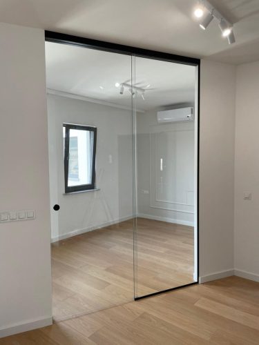 Drzwi szklane na wymiar - realizacje w Krakowie