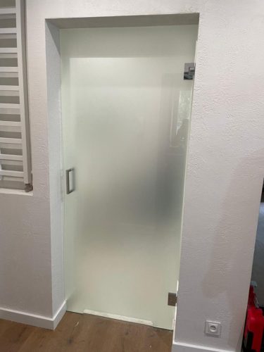 Drzwi szklane na wymiar - realizacje w Krakowie