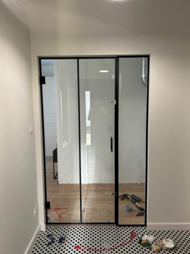 Drzwi szklane na wymiar - realizacje w Krakowie