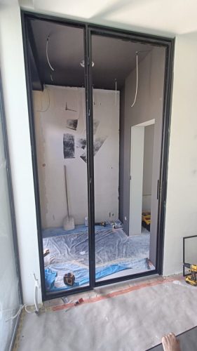 Drzwi szklane na wymiar - realizacje w Krakowie