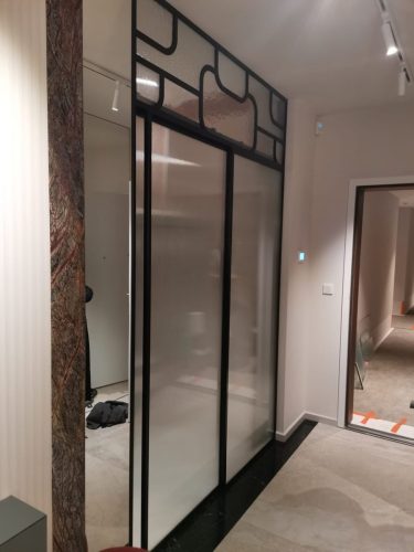 Drzwi szklane na wymiar - realizacje w Krakowie